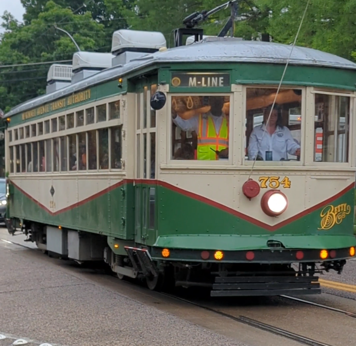 Historic M-Line Trolley